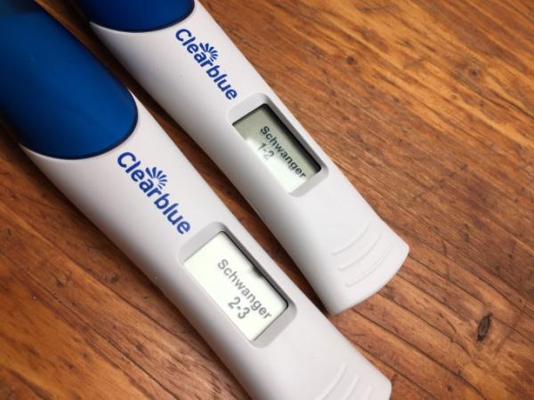 Bild zu ES+14 Test positiv 🥰 - Kinderwunsch - was tun, um schwanger zu werden?
