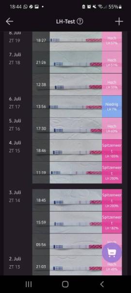 Bild zu Ovulationstest - Kinderwunsch - was tun, um schwanger zu werden?