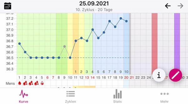 Bild zu ES+10 und abends immer erhöhte temperatur - Kinderwunsch - was tun, um schwanger zu werden?