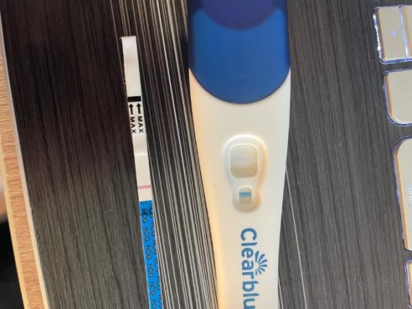 Bild zu Schwanger? Positiver Test - Kinderwunsch - was tun, um schwanger zu werden?