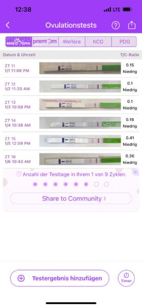 Bild zu Ovulationtest - Kinderwunsch - was tun, um schwanger zu werden?