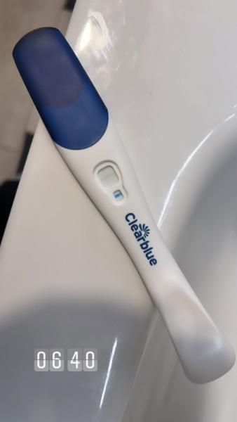 Bild zu Verdunstungslinie oder positiv? - Kinderwunsch - was tun, um schwanger zu werden?