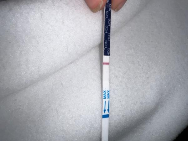 Bild zu One step Schwangerschaftstest - Kinderwunsch - was tun, um schwanger zu werden?