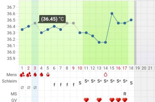 Bild zu Eisprung? Verwirrender Zyklus - Kinderwunsch - was tun, um schwanger zu werden?