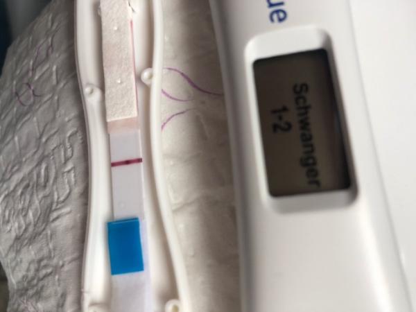 Bild zu Hilfe, hatte vor 4 Wochen eine Fehlgeburt jetzt st Postiv!? - Kinderwunsch - was tun, um schwanger zu werden?