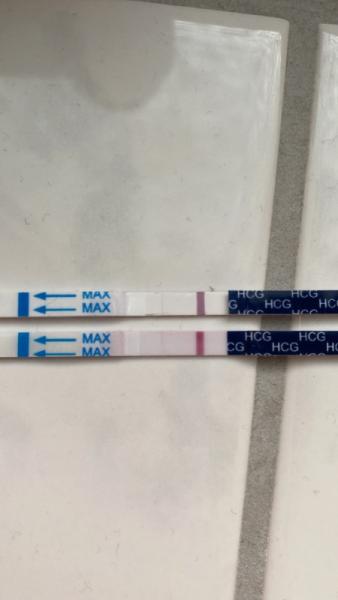 Bild zu Schwangerschaftstests positiv dann negativ - Kinderwunsch - was tun, um schwanger zu werden?