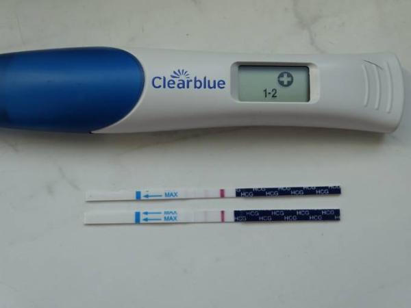 Bild zu Clearblue Digital nur 1-2 an NMT +3 - Erfahrung? - Kinderwunsch - was tun, um schwanger zu werden?