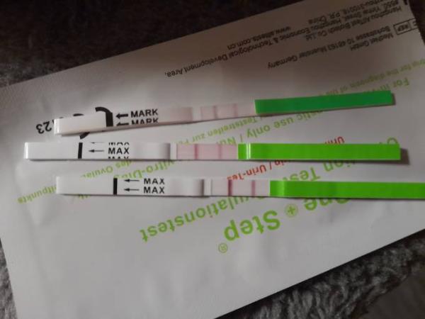 Bild zu Postiv ovolationstest / unregelmäßig zyklus - Kinderwunsch - was tun, um schwanger zu werden?