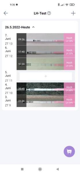 Bild zu Ovulationstest nach FG - Kinderwunsch - was tun, um schwanger zu werden?