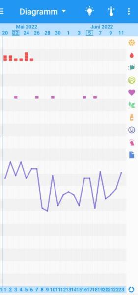Bild zu BT Kurve - Kinderwunsch - was tun, um schwanger zu werden?