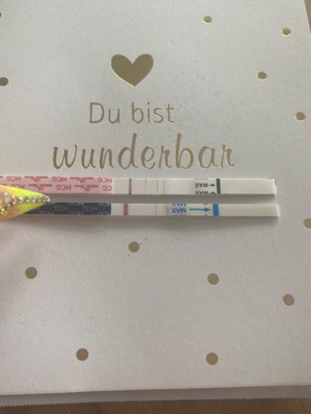Bild zu SST einer deutlich positiv der andere 2 xnegativ - Kinderwunsch - was tun, um schwanger zu werden?