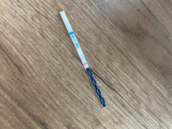 Bild zu Test positiv ??? - Kinderwunsch - was tun, um schwanger zu werden?