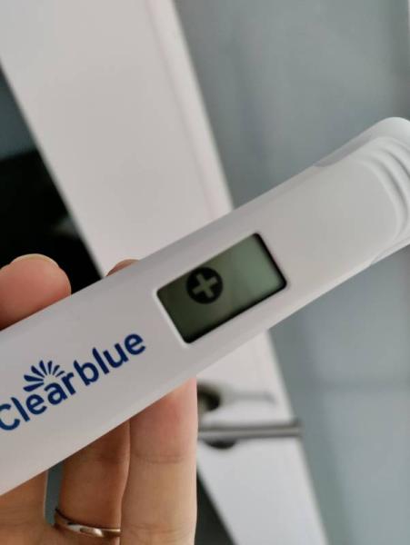 Bild zu Ich kann es kaum glauben - positiv! - Kinderwunsch - was tun, um schwanger zu werden?