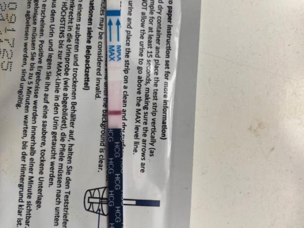 Bild zu Mein test von heute morgen!!!!!! - Kinderwunsch - was tun, um schwanger zu werden?