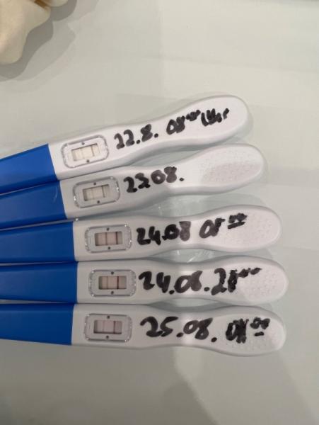 Bild zu Ovulationstest - Kinderwunsch - was tun, um schwanger zu werden?