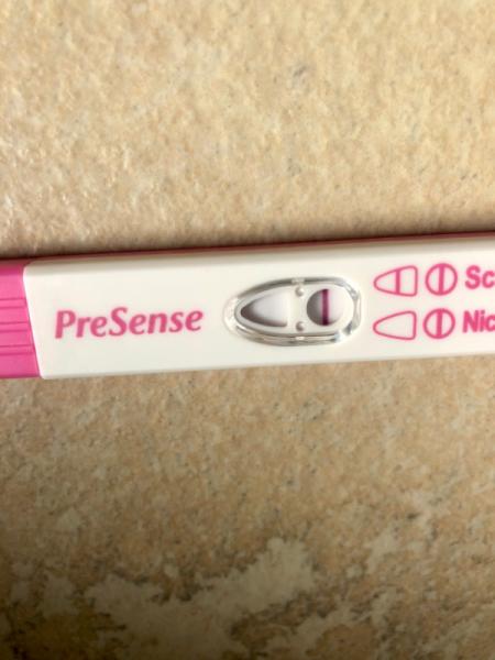 Bild zu Presense Verdunstungslinie? - Kinderwunsch - was tun, um schwanger zu werden?