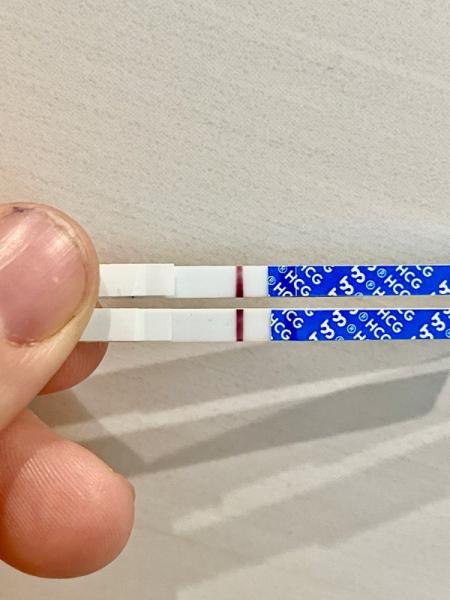 Bild zu 25er ssw Test - Kinderwunsch - was tun, um schwanger zu werden?