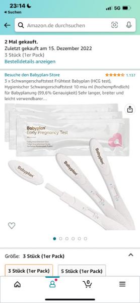 Bild zu FÜR ALLE DIE VERDAMMT FRÜH TESTEN MÖCHTEN! ❤️ - Kinderwunsch - was tun, um schwanger zu werden?