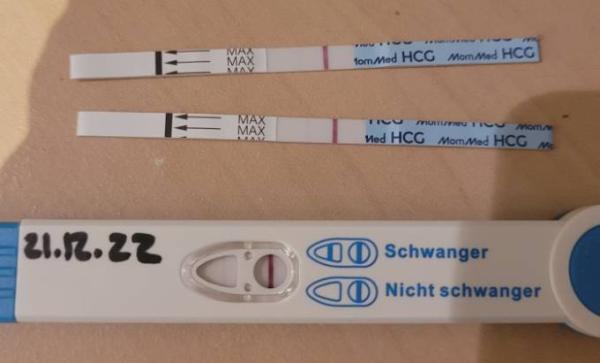 Bild zu Positiv? - Kinderwunsch - was tun, um schwanger zu werden?