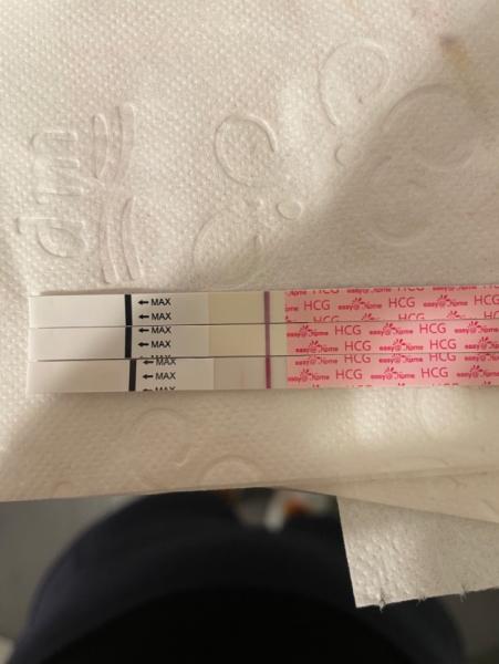Bild zu Hilfe test positiv? - Kinderwunsch - was tun, um schwanger zu werden?