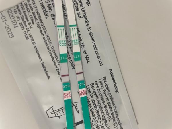 Bild zu IUI+14/ ES+13 Test sehr schwach - Kinderwunsch - was tun, um schwanger zu werden?