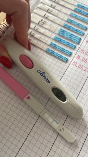 Bild zu Endlich der erste Positive Ovulationstest!! - Kinderwunsch - was tun, um schwanger zu werden?