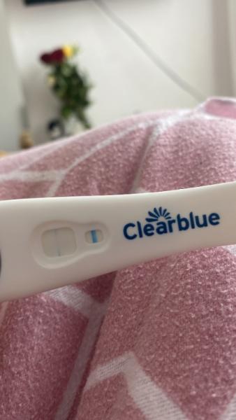 Bild zu Bin ich Schwanger Clearblue early VL blau? - Kinderwunsch - was tun, um schwanger zu werden?