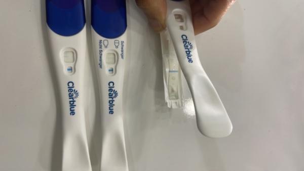 Bild zu 3 positive test ????? - Kinderwunsch - was tun, um schwanger zu werden?