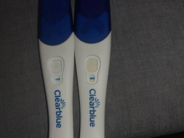 Bild zu Ich hab gestern mit clearblue positiv getestet aber der digi ist negativ heute M - Kinderwunsch - was tun, um schwanger zu werden?
