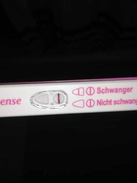 Bild zu Positiver Test?? - Kinderwunsch - was tun, um schwanger zu werden?