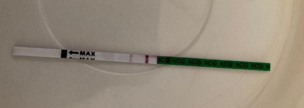 Bild zu Positiver Test? - Kinderwunsch - was tun, um schwanger zu werden?