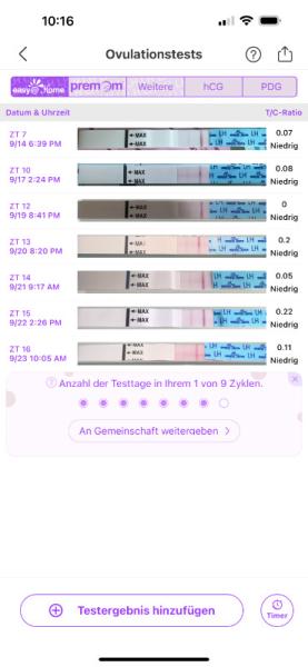 Bild zu Ovulationtest - Kinderwunsch - was tun, um schwanger zu werden?