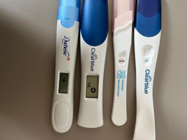 Bild zu Sicher schwanger oder nochmal testen? - Kinderwunsch - was tun, um schwanger zu werden?