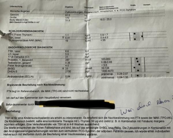 Bild zu Hormonstatus - Kinderwunsch - Kinderwunsch - was tun, um schwanger zu werden?