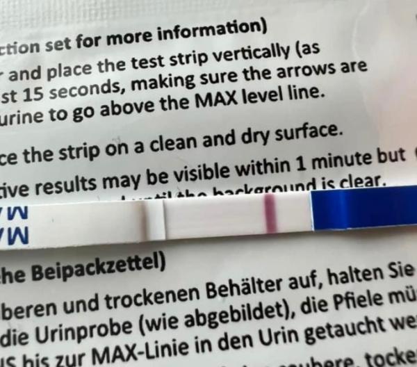 Bild zu Ist da ein 2 leichter Strich oder bilde ich mir das ein ? - Kinderwunsch - was tun, um schwanger zu werden?