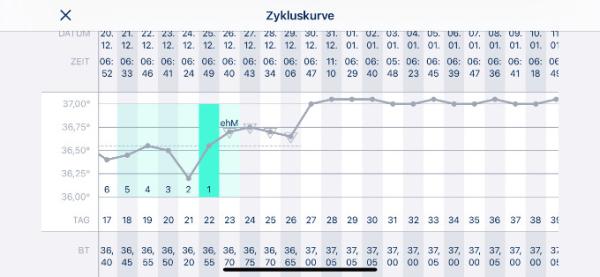 Bild zu Basaltemperatur - Kinderwunsch - was tun, um schwanger zu werden?