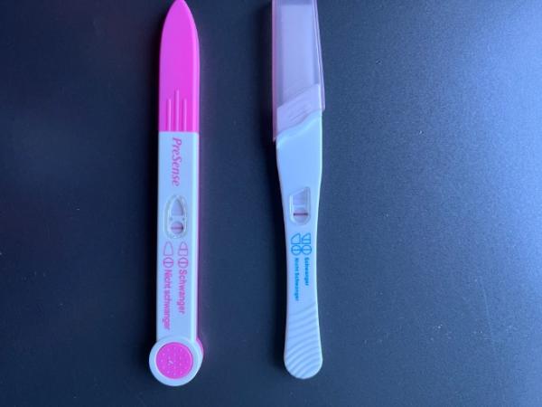 Bild zu Ist der Test positiv? - Kinderwunsch - was tun, um schwanger zu werden?