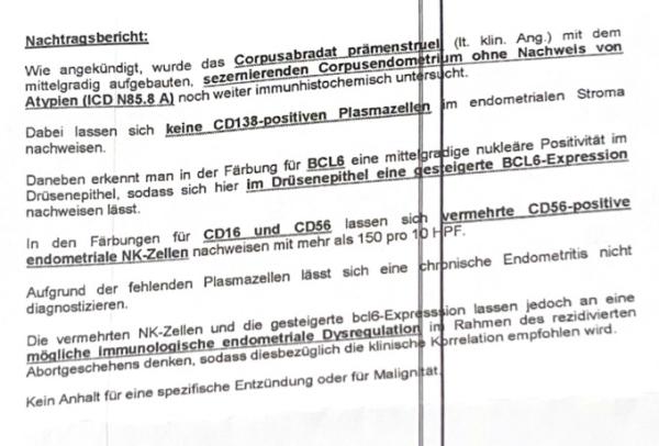 Bild zu NK Befund unauffällig? - Kinderwunsch - was tun, um schwanger zu werden?