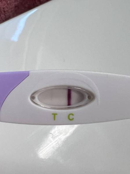 Bild zu Positiver Test? schwache Linie - Kinderwunsch - was tun, um schwanger zu werden?