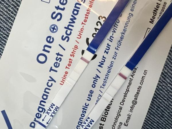Bild zu SSW-Test zu schwach?? - Kinderwunsch - was tun, um schwanger zu werden?