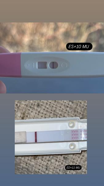 Bild zu Action Test erst positiv der andere negativ - Kinderwunsch - was tun, um schwanger zu werden?