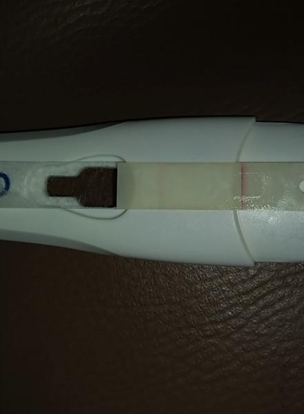 Bild zu Komischer Test 10 Tage nach Es - Kinderwunsch - was tun, um schwanger zu werden?