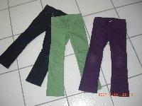 Bild zu 3 H&M Jeans (grün, lila, dunkelblau) Gr. 122 NEUwertig abzugeben - Sparforum - Forum rund ums Sparen