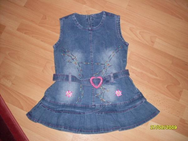 Bild zu Jeanskleid + passender Jacke Gr. 12 (122) - Sparforum - Forum rund ums Sparen