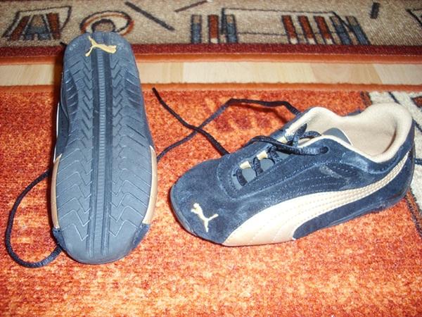 Bild zu Neue Puma Schuhe Schwarz Gold in Größe 24 - Sparforum - Forum rund ums Sparen