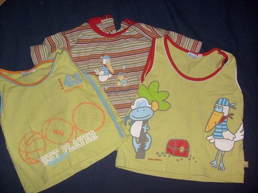 Bild zu 3 T-Shirts aus Spanien abzugeben, für 18 Monate alte Kids - Sparforum - Forum rund ums Sparen