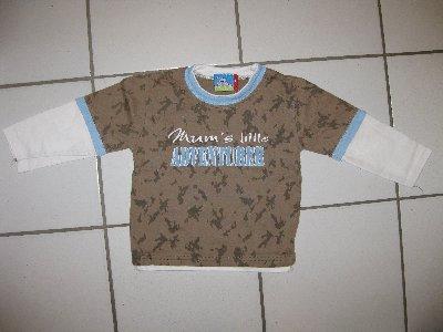 Bild zu Topolino Langarmshirt Gr.86 für Jungen mit Spruch drauf abzugeben mT. - Sparforum - Forum rund ums Sparen