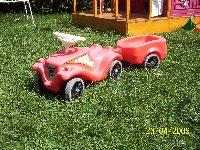 Bild zu Big Bobbycar mit Super Flüsterräder und Anhänger auch mit Flüsterräder - Sparforum - Forum rund ums Sparen