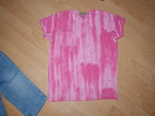 Bild zu Benetton T-shirt Gr. 116 / 122 für Mädchen rosa - Sparforum - Forum rund ums Sparen