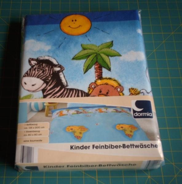 Bild zu Kinderbettwäsche 135x200 + 80x80cm, Feinbiber Tiere - Sparforum - Forum rund ums Sparen